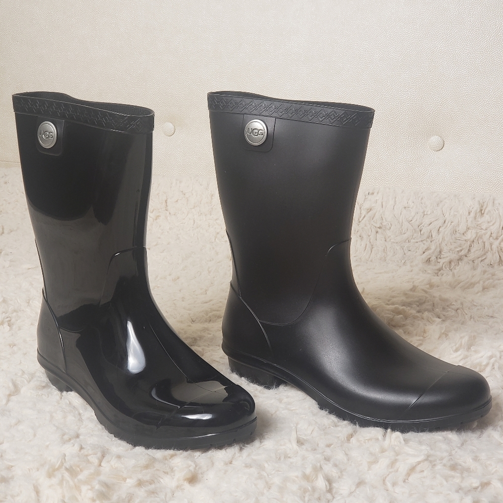 Ugg Authentic w Sienna Rain Boot Matte Sz 10